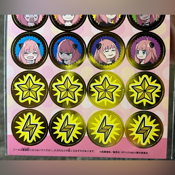 Spy x Family Sticker Sheet Japan Exclusive Officially Licensed Anime Kawaii Anya - Picture 6 of 7